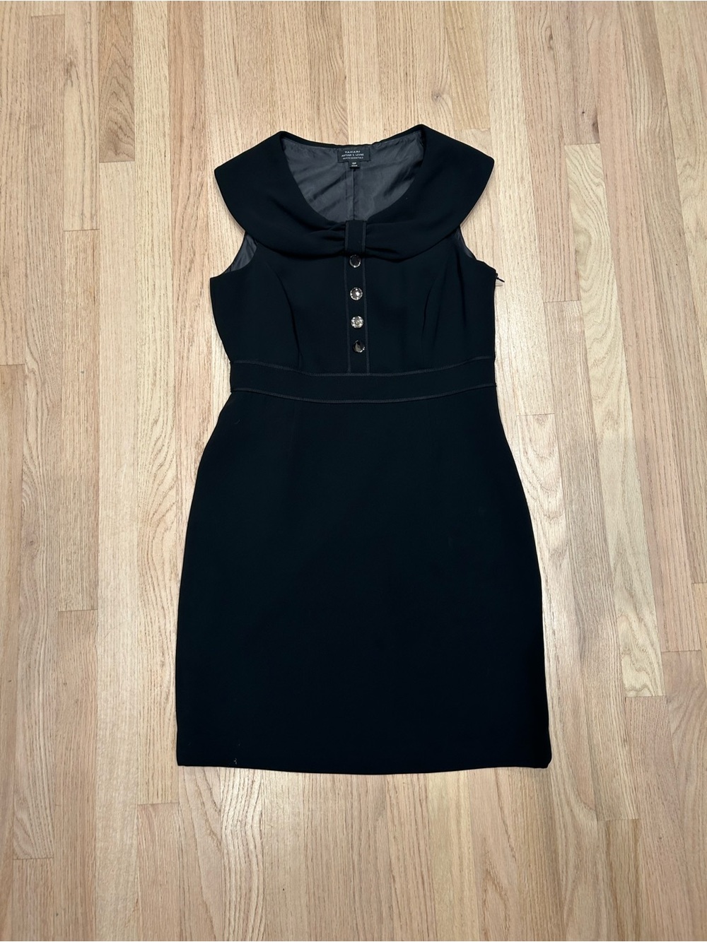 Tahari ASL Levine Sleeveless Sheath Dress Size Petite 10
